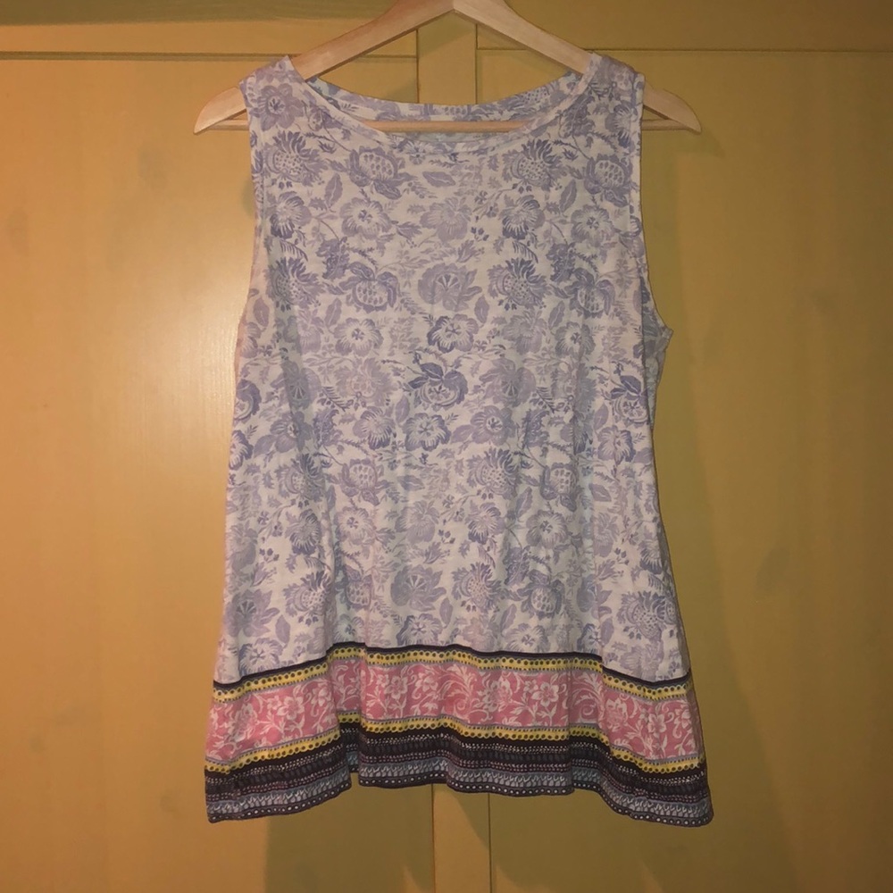 Patterned tank top